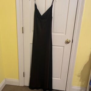 Betsy & Adam Black Evening Dress
